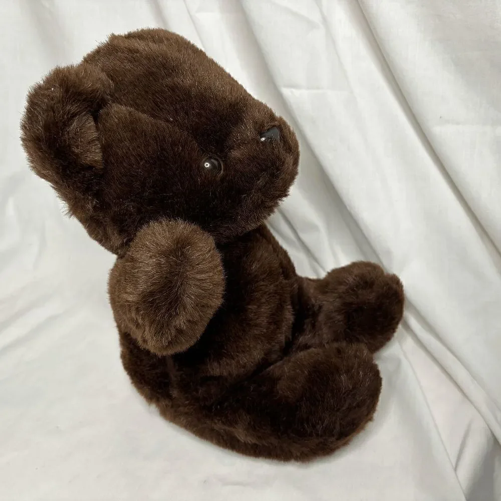 Vintage Fairview Dark Brown Teddy Bear Plush About 12